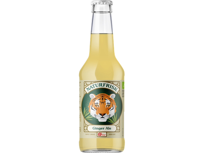 Ørbæk Gingerale øko 25 cl. 12 stk.