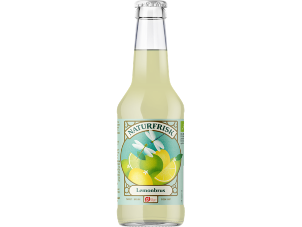 Ørbæk Lemon Brus øko 25 cl. 12 stk.