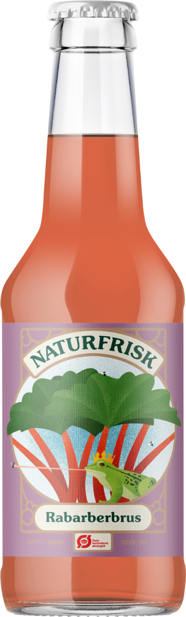 Ørbæk Rabarberbrus 12 stk. 25 cl.