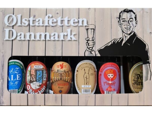 Pap/danske 6x6x33 cl.