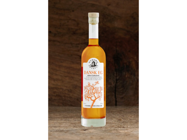 Nyborg ND akvavit dansk eg 50 cl. 1 stk.