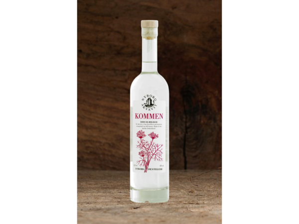 Nyborg ND akvavit kommen 50 cl. 1 stk.