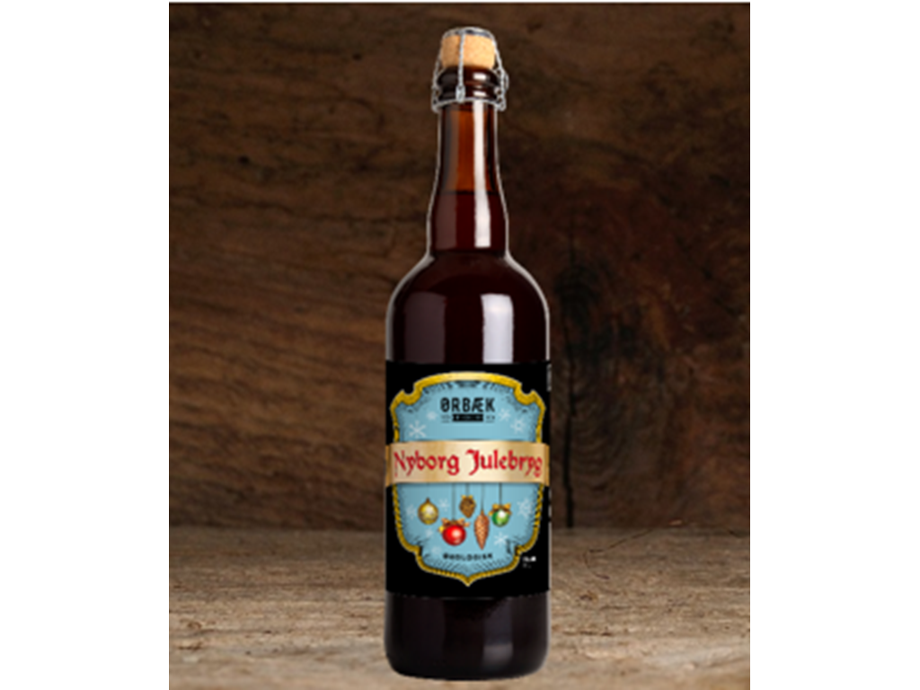 Ørbæk Nyborg Julebryg75 cl. - 8 stk.