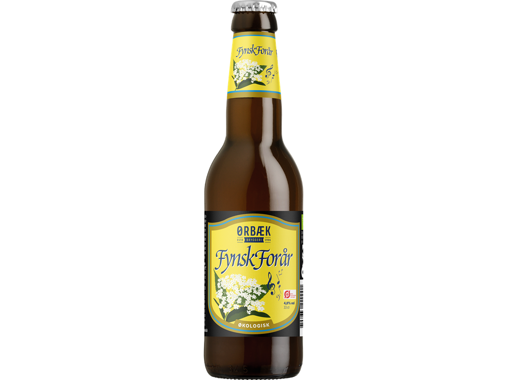 Ørbæk Fynsk Forår øko 33 cl. 12 stk.