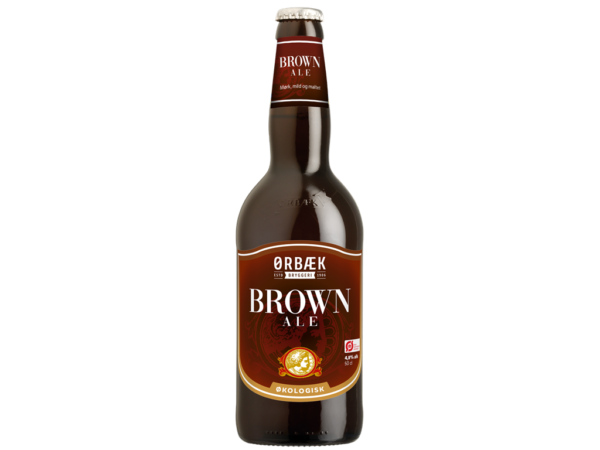 Ørbæk Brown Ale øko 50 cl. 12 stk.