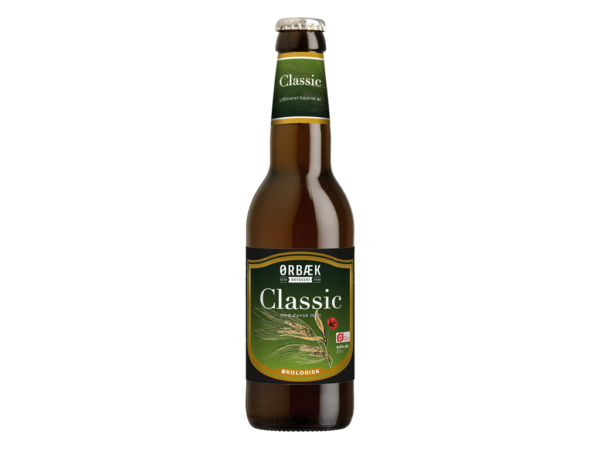 Ørbæk Classic øko 33 cl. 12 stk.