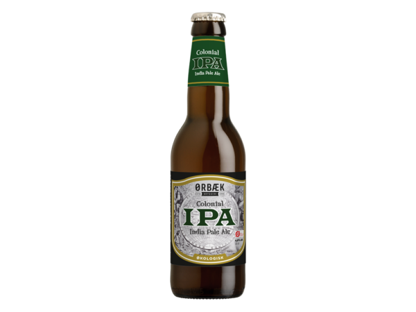 Ørbæk Colonial IPA øko 33 cl. 12 stk.