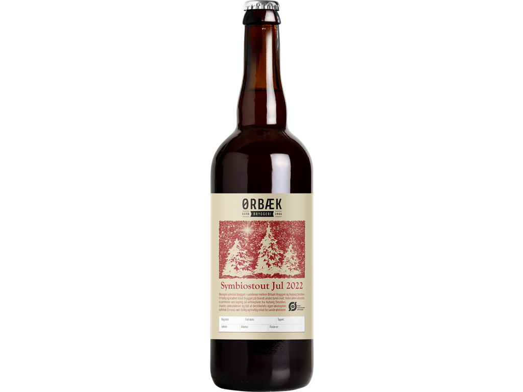 Ørbæk Symbiostout Jul 75 cl. 8 stk