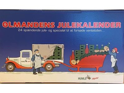 Ølmandens kalender/pap 24 stk. 33 cl.