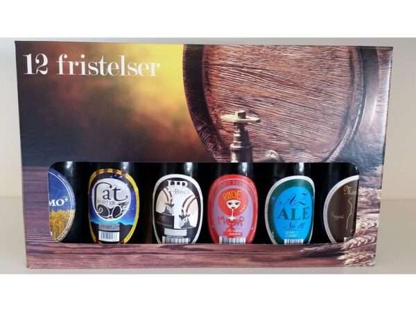 Danske øl 3 X 12 Papgaveæske 33 cl