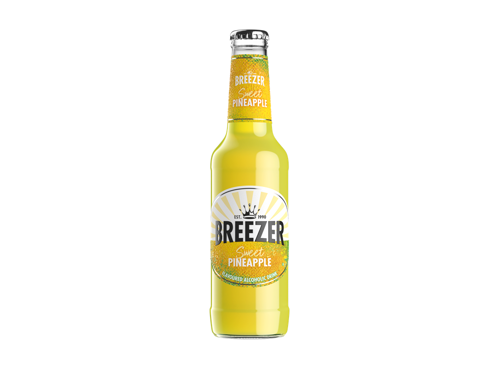 Bacardi Breezer Pineapple 27 cl. 24 stk.
