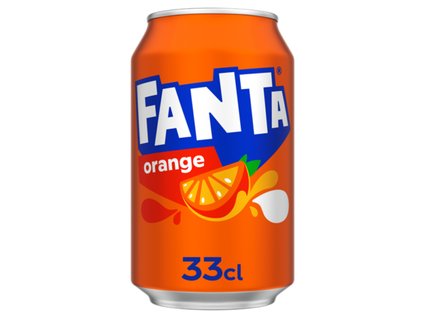 Fanta Orange Dåse 33 cl 24 stk