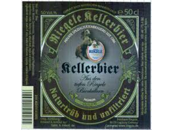 Riegele kellerbier, 20 ltr.