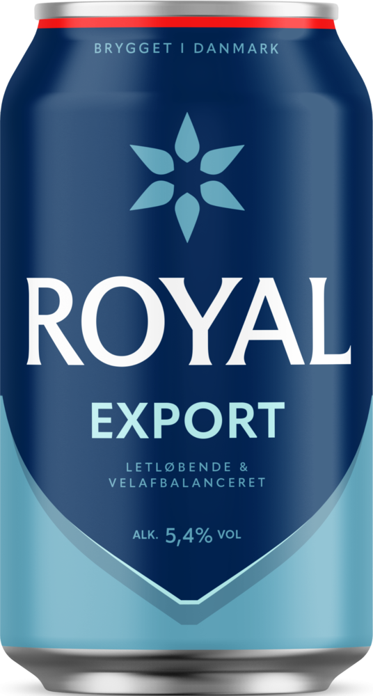 Royal Export dåse ds  24 x 33 cl loose