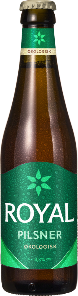 Royal ØKO pilsner 33 cl. 30 stk.