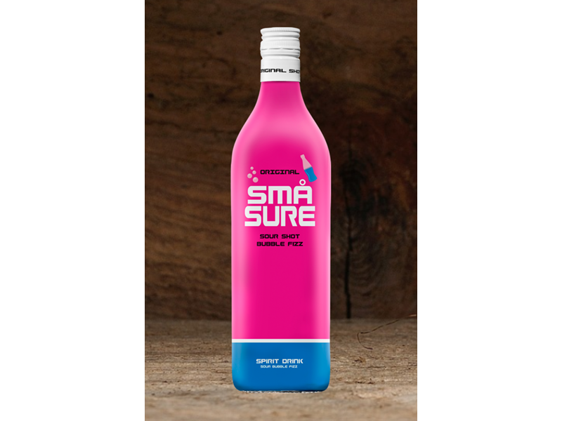 Små Sure Bubbel Fizz 1 ltr. 1 stk.