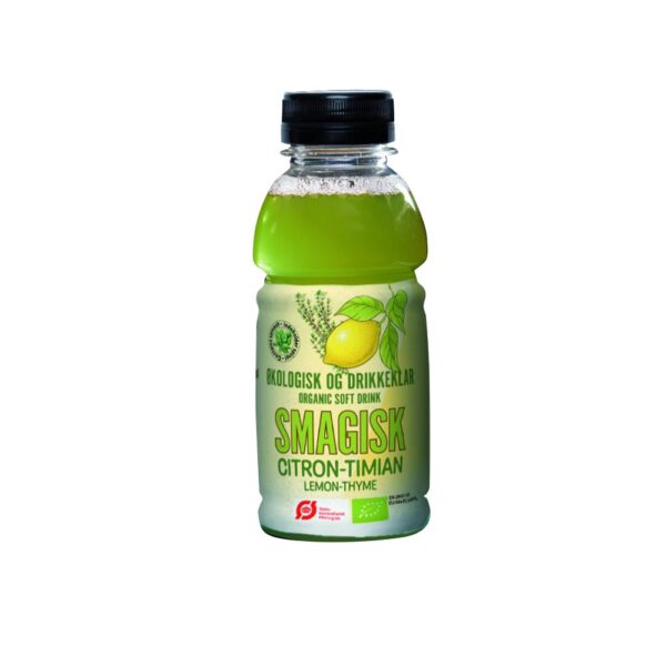 SMAGISK økologisk citron/timiansaft PET