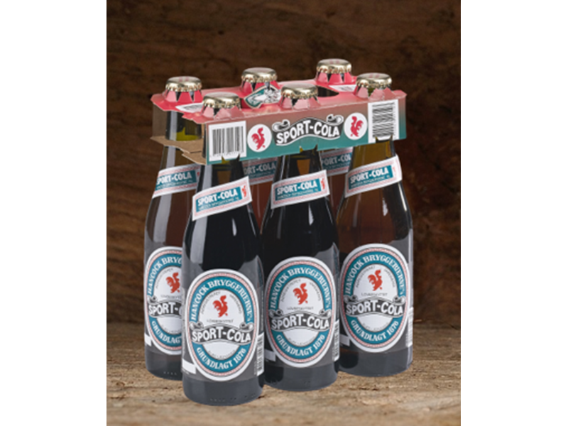 Hancock Sport cola 6 Pack 1/4 pl