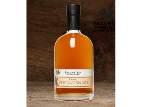 Braunstein Stjernesnaps, 1 stk.