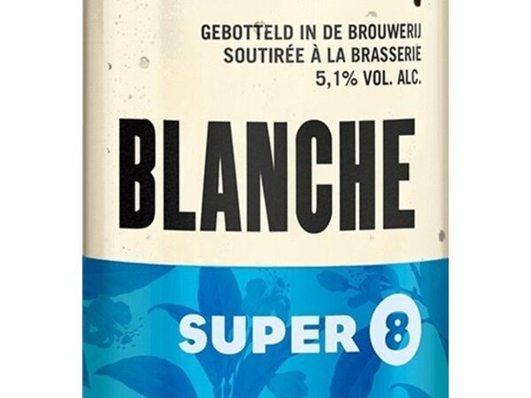 Super 8 blanche, 20 ltr.