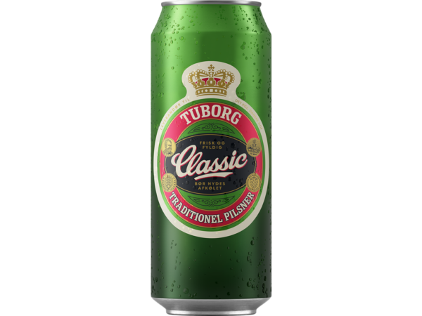 Tuborg Classic dåse 50 cl. 24 stk.