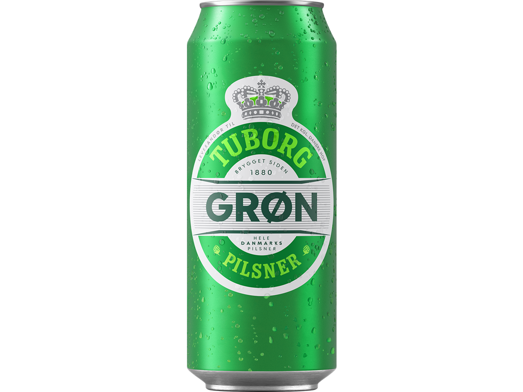 Tuborg Pilsner dåse 50 cl. 24 stk.