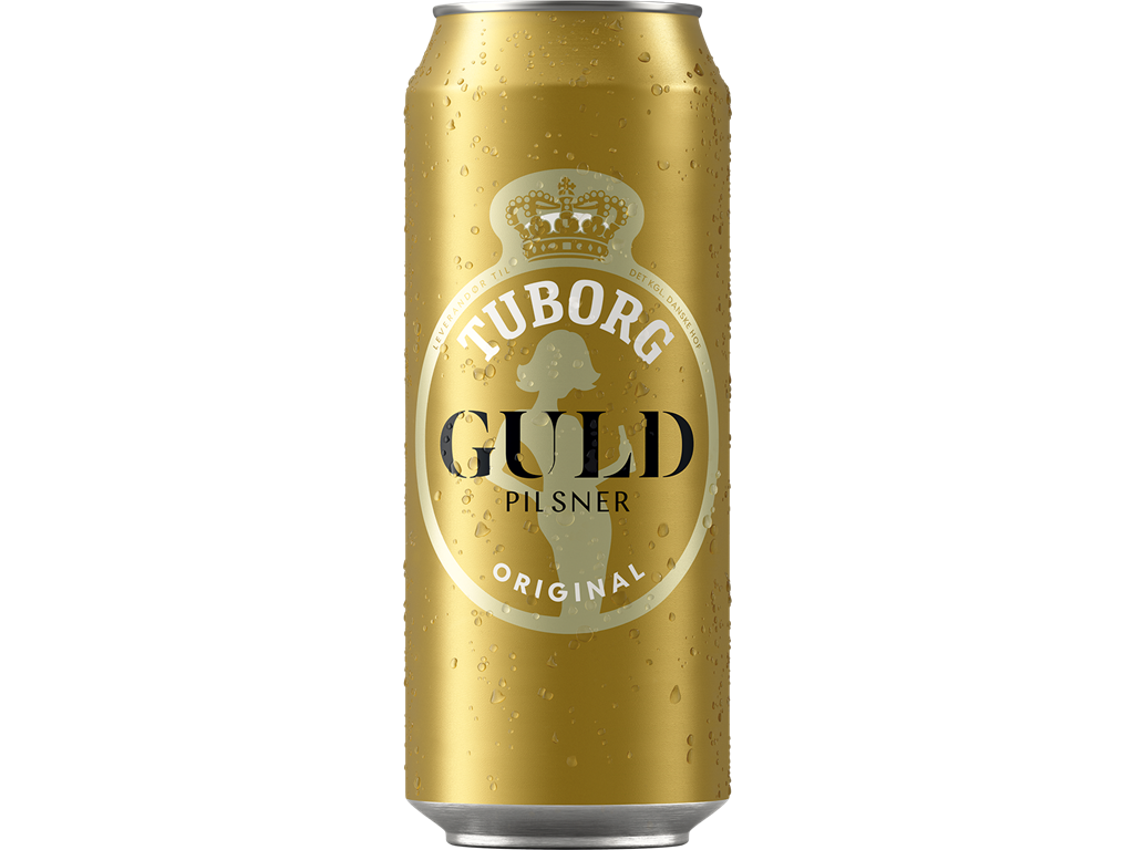 Tuborg Guld dåse 50 cl. 24 stk.