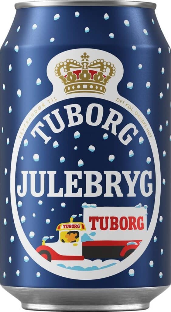Tuborg Julebryg dåse 33 cl. 24 stk.
