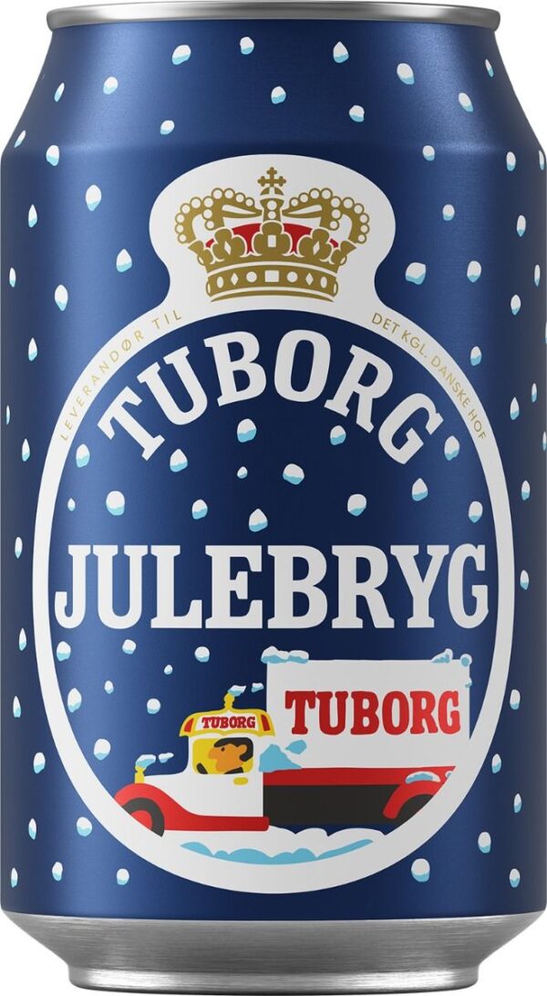 Tuborg Julebryg dåse 33 cl. 24 stk.