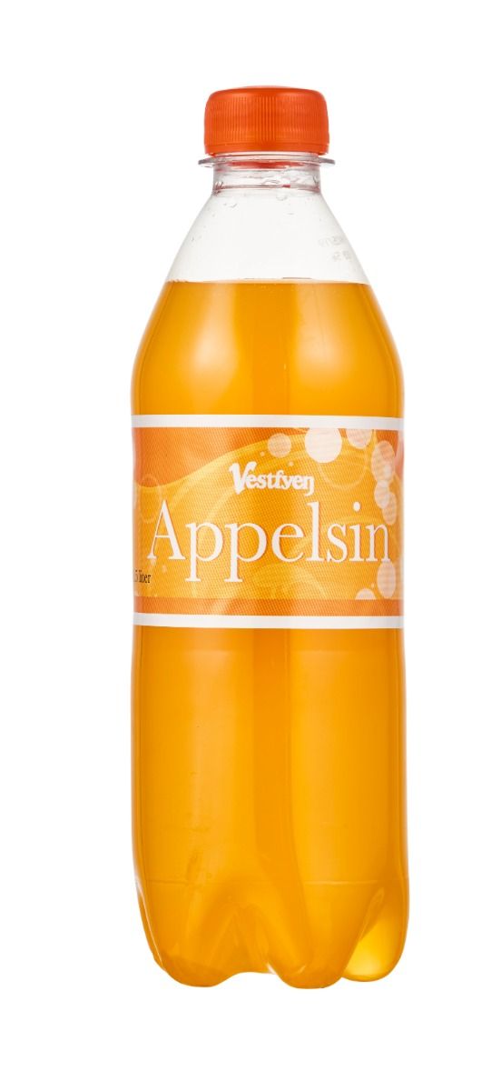 Vestfyen Appelsin 50 cl. 9 stk.