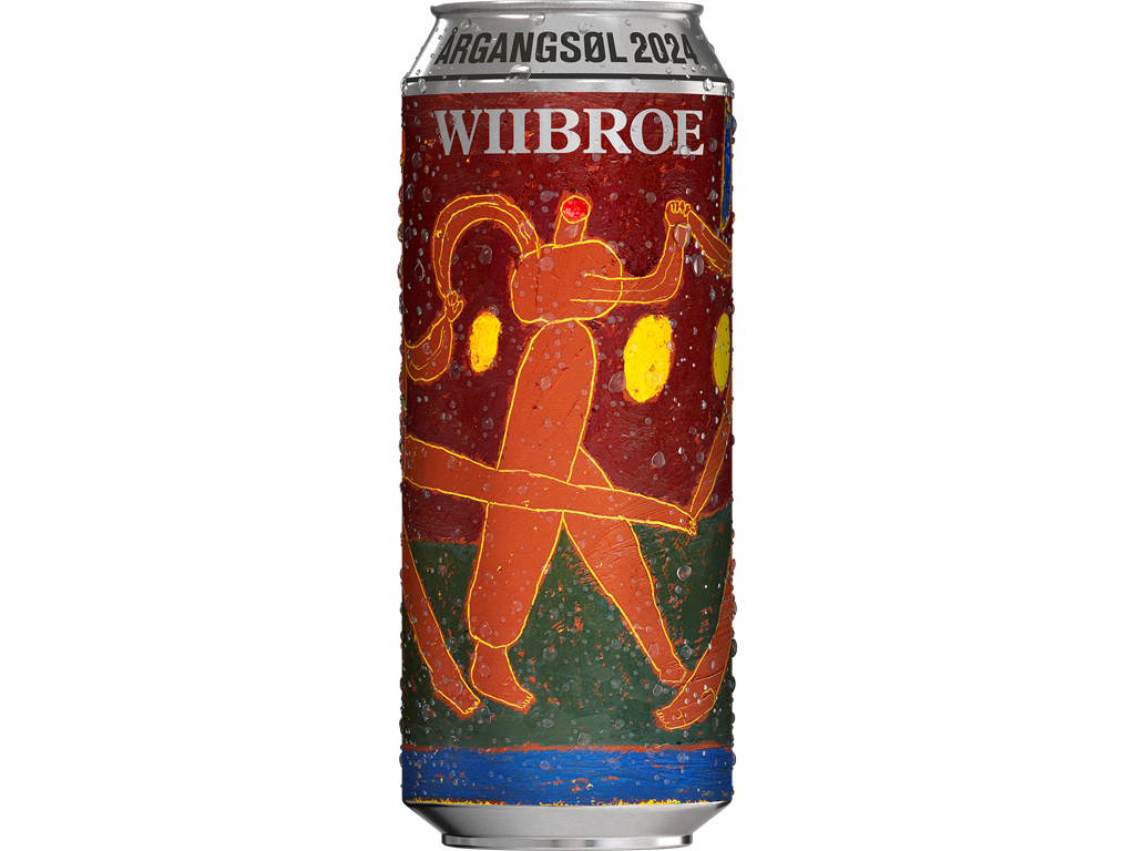Wiibroe Årgang dåse 50 cl. 24 stk.