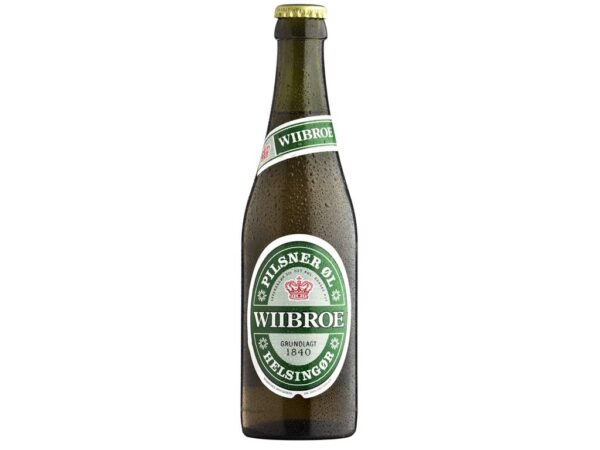 Wiibroe Pilsner  33 cl 30 stk